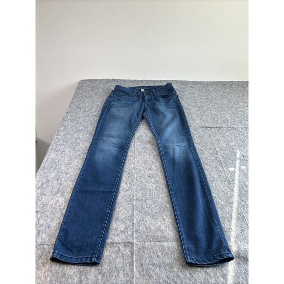 Banana Republic Denim - Banana Republic Womens Blue Denim Jeans Skinny Leg Mid Rise Size 27